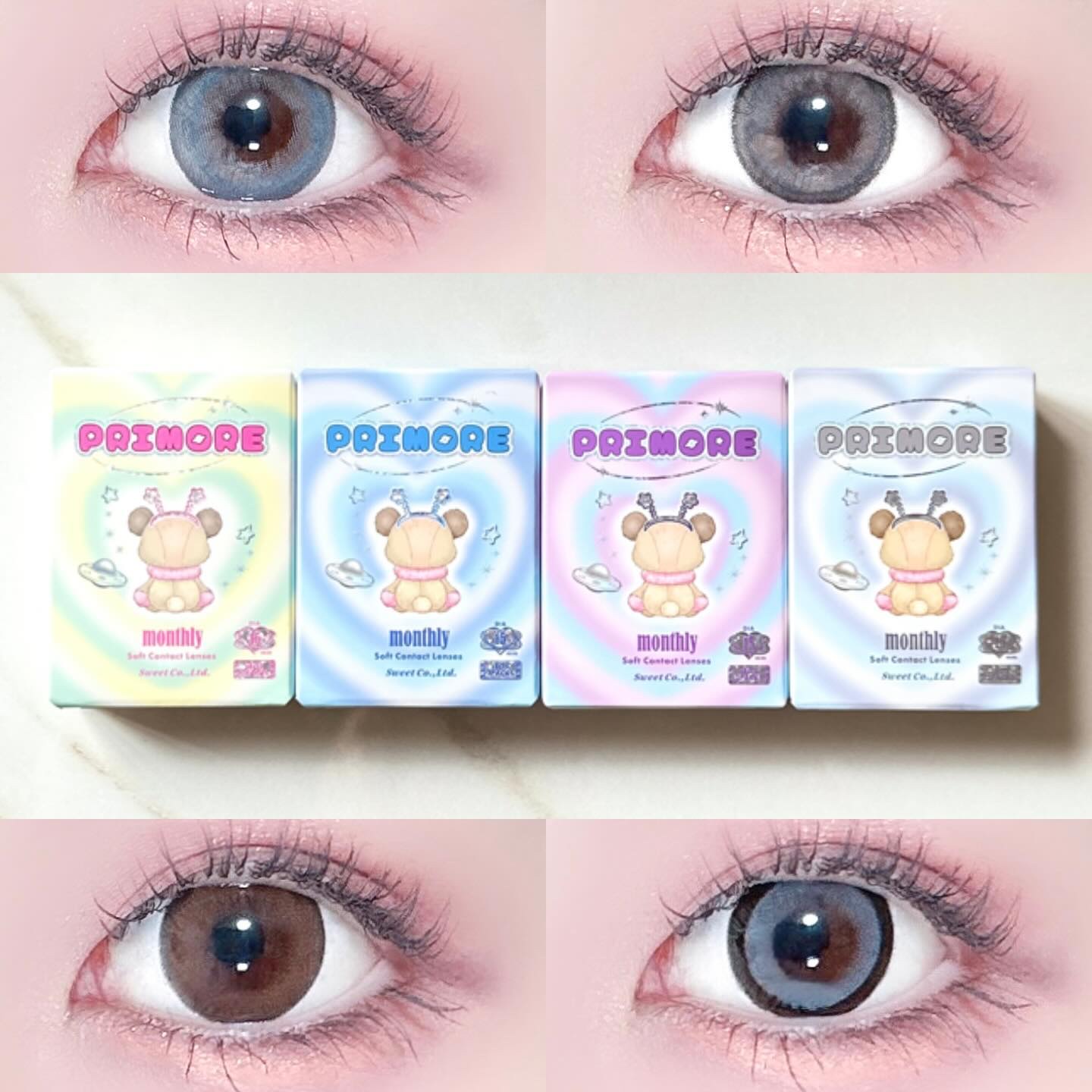 プリモアマンスリー/PRIMORE/１ヶ月（１MONTH）カラコンを使ったクチコミ（1枚目）