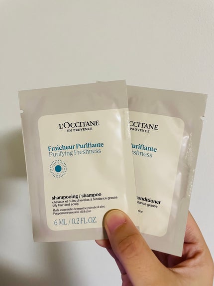 ファイブハーブス ピュアフレッシュネス シャンプー/コンディショナー/L'OCCITANE/市販シャンプーを使ったクチコミ(1枚目)