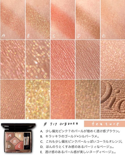 【旧】サンク クルール クチュール/Dior/アイシャドウパレットを使ったクチコミ(4枚目)