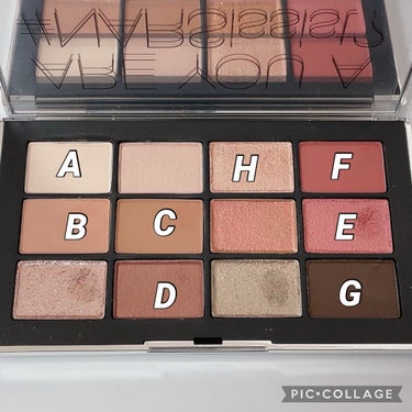 ナーズイスト ウォンテッド アイシャドーパレット/NARS/アイシャドウパレットを使ったクチコミ（3枚目）