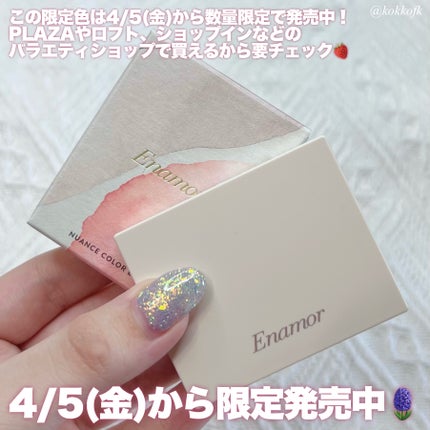 ニュアンスカラーアイズ/Enamor/アイシャドウパレットを使ったクチコミ(7枚目)