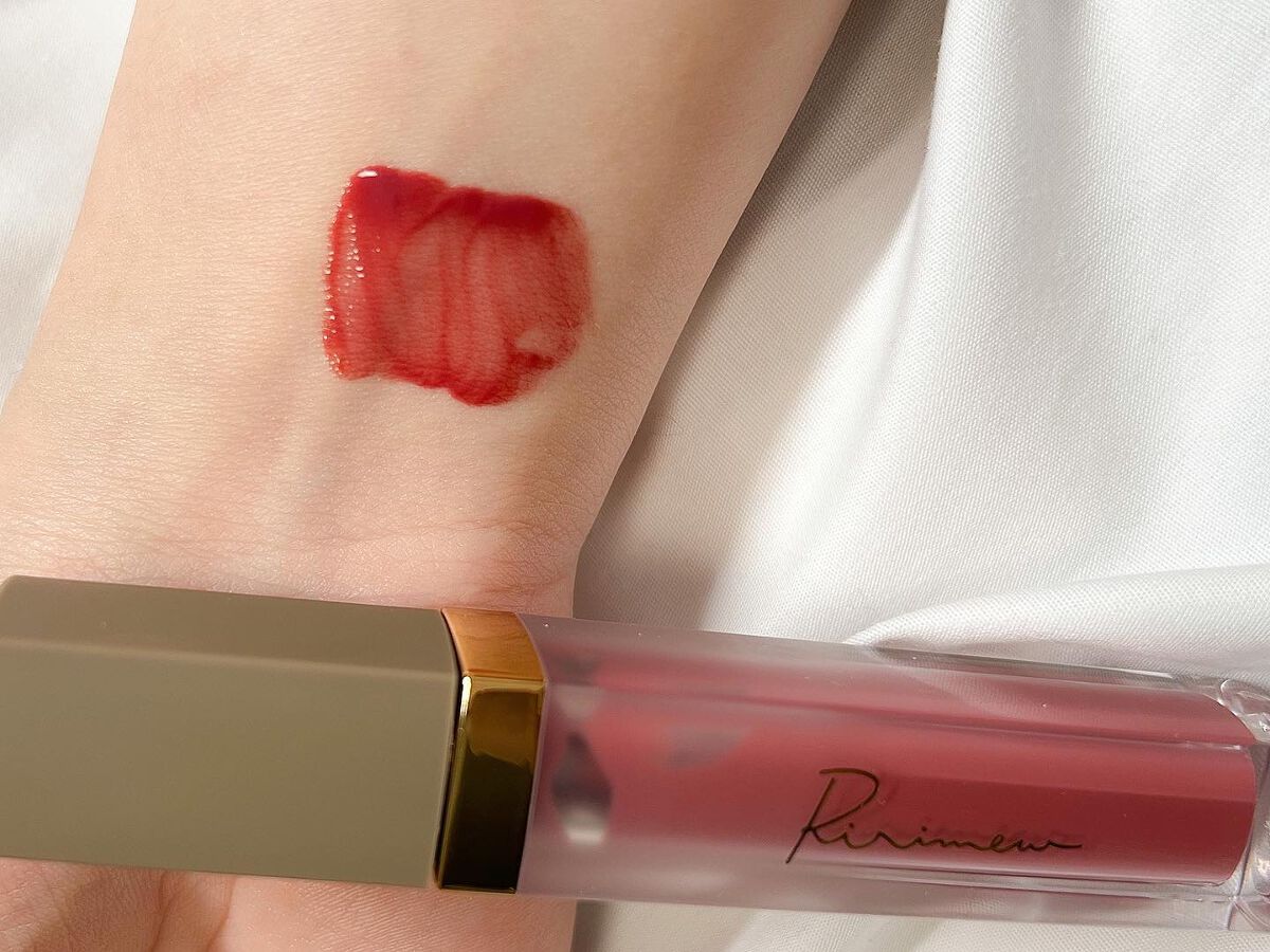 ミューテッドシアーティント/Ririmew/リップティントを使ったクチコミ(2枚目)