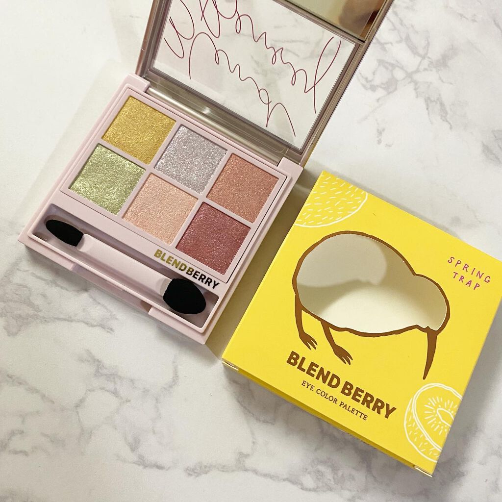 オーラクリエイション/BLEND BERRY/アイシャドウパレットを使ったクチコミ(1枚目)