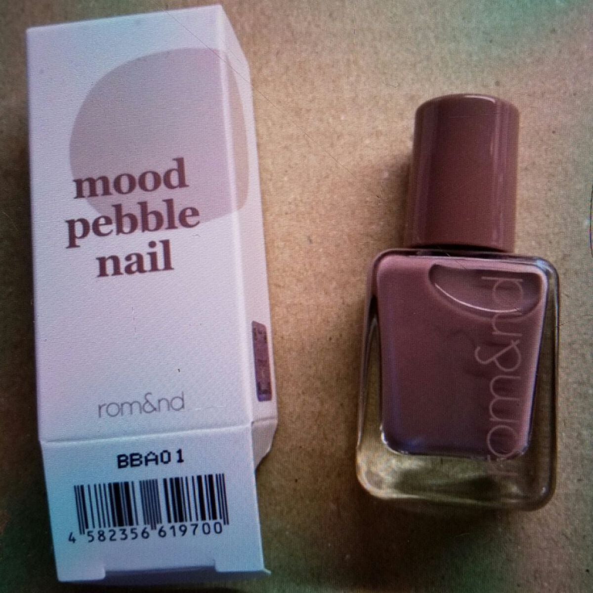 ムードペブルネイル/rom&nd/マニキュアを使ったクチコミ(1枚目)