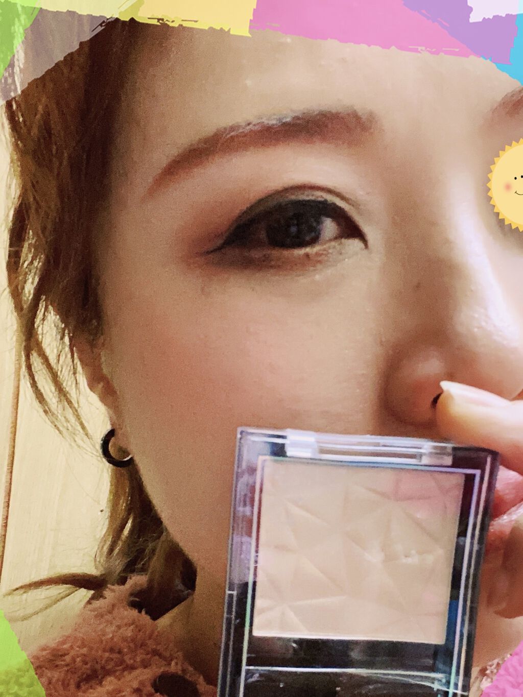 グロウチーク＆ハイライター/Dolly Angel/パウダーハイライトを使ったクチコミ（2枚目）