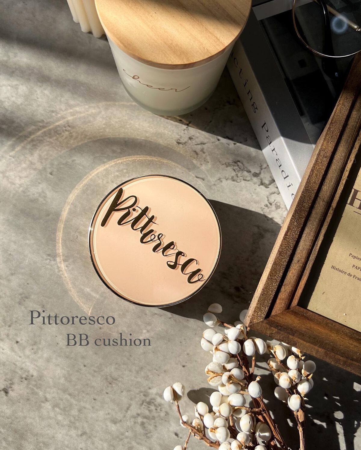 ミストBBクッション(リフィル込)/Pittoresco/クッションファンデーションを使ったクチコミ(1枚目)