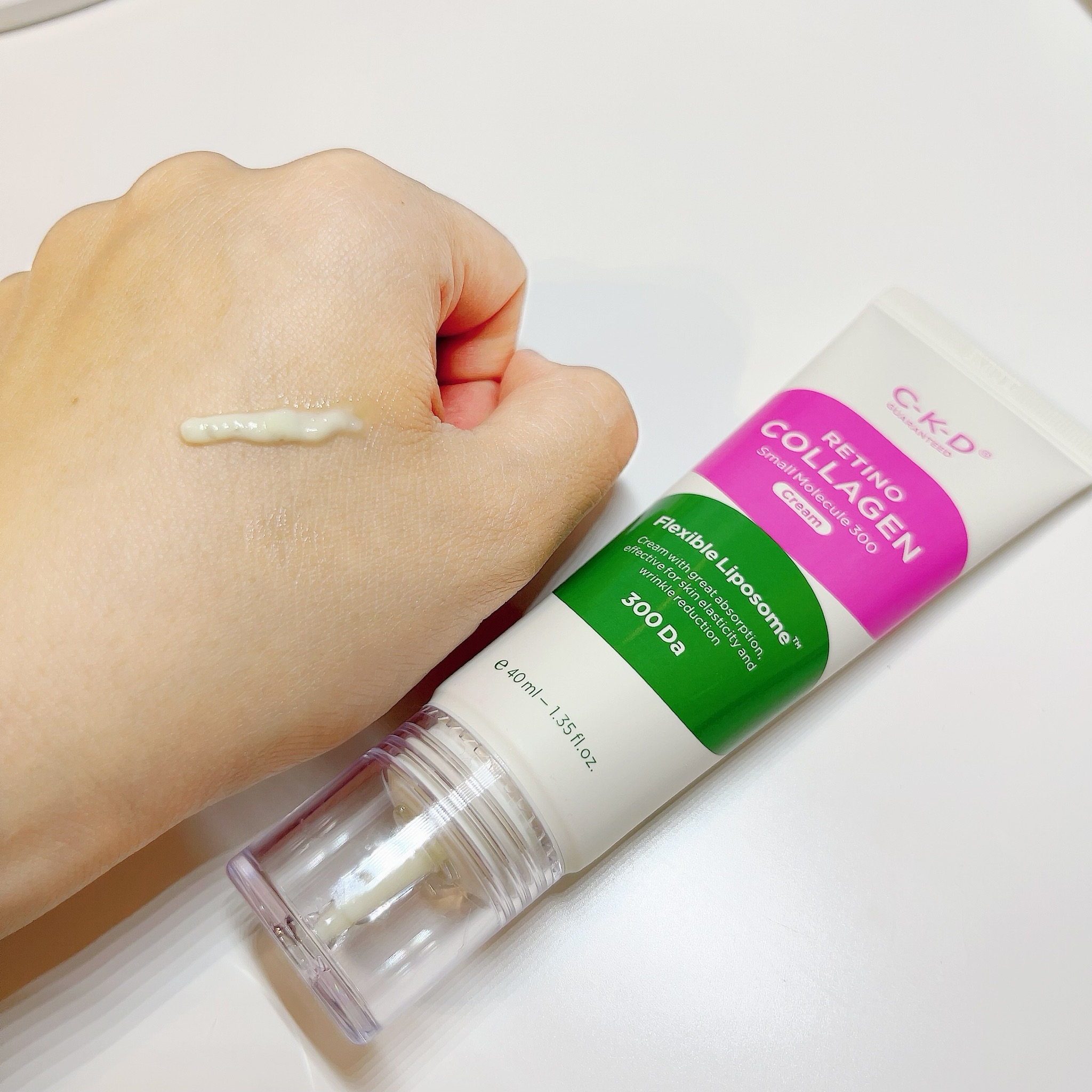 レチノコラーゲン低分子300クリーム/CKD/フェイスクリームを使ったクチコミ（2枚目）