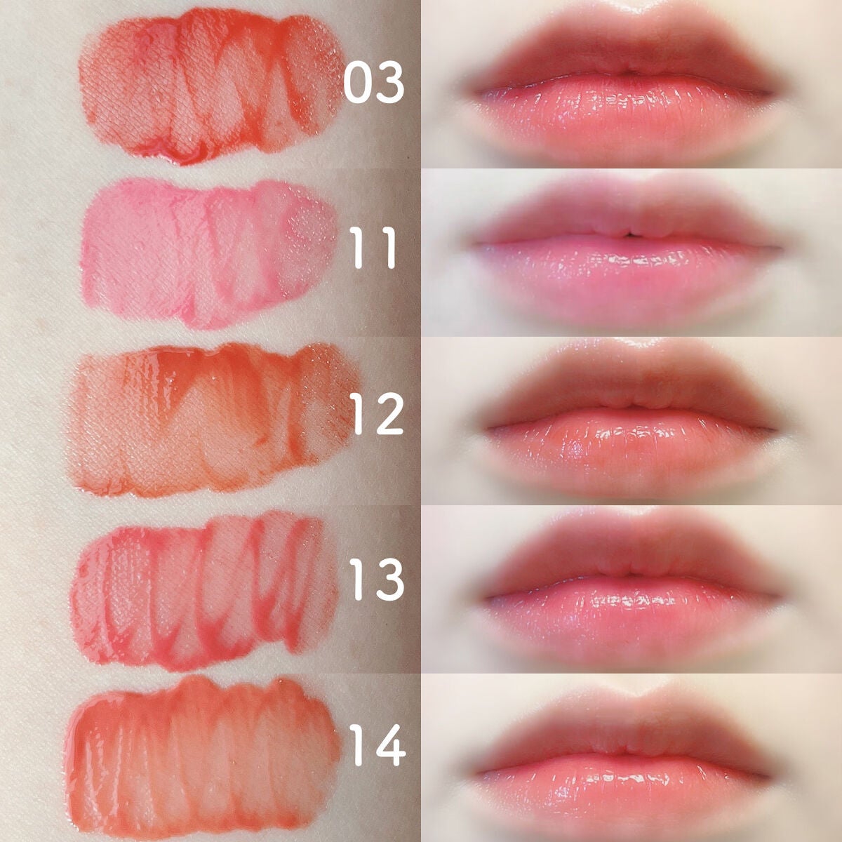 デュイフルウォーターティント/rom&nd/リップティントを使ったクチコミ(9枚目)