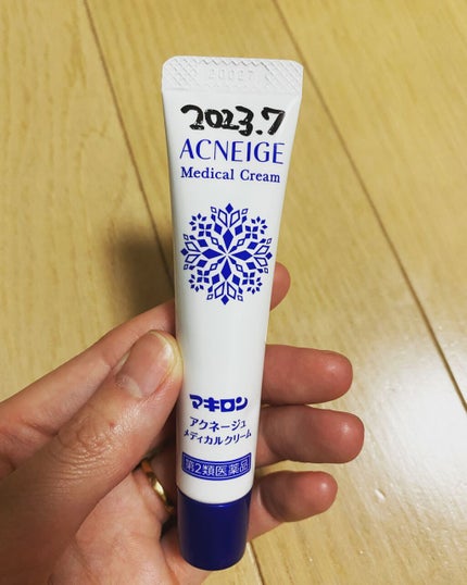 マキロン アクネージュ メディカルクリーム	(医薬品)	/マキロン/その他を使ったクチコミ(1枚目)