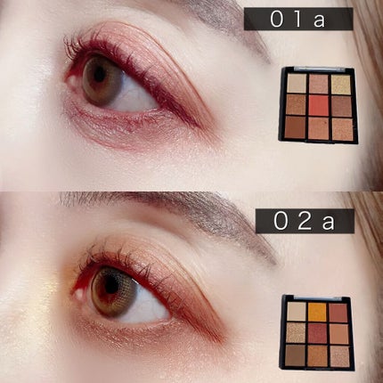 UR GLAM BLOOMING EYE COLOR PALETTE/U R GLAM/アイシャドウパレットを使ったクチコミ(9枚目)