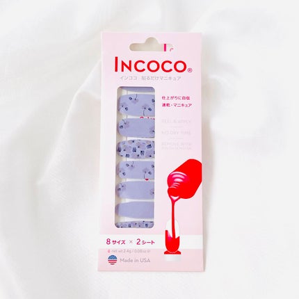 INCOCO インココ マニキュアシート/インココ/ネイルシールを使ったクチコミ(5枚目)