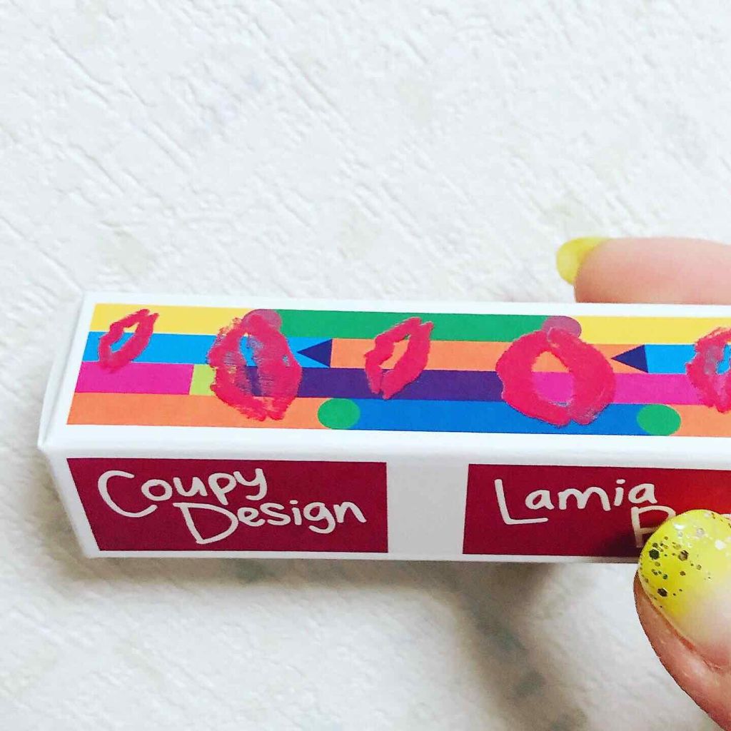 クーピー柄マット口紅/デコラガール/口紅を使ったクチコミ（1枚目）