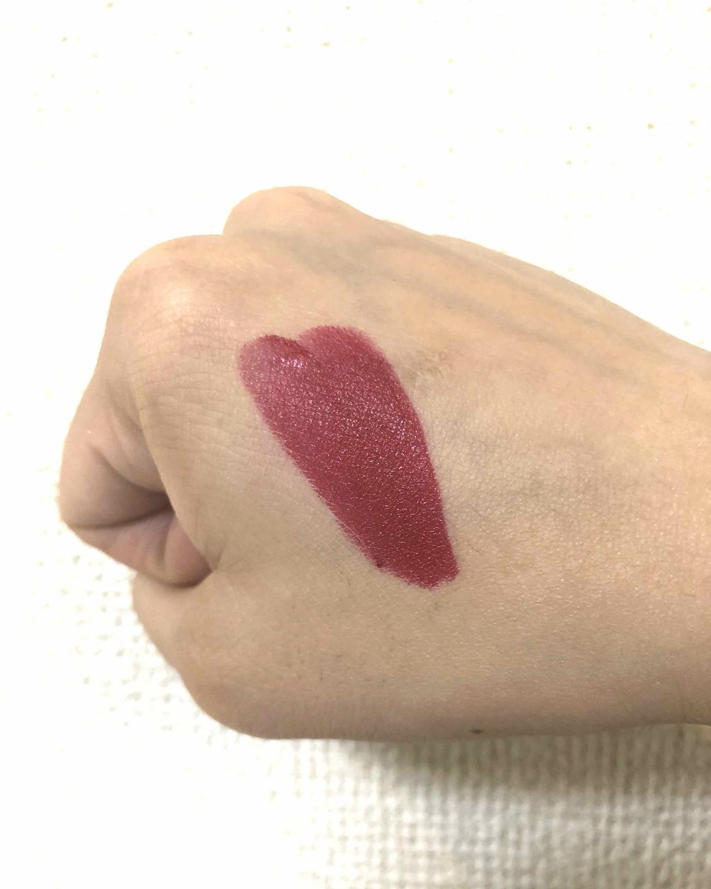 ディオリフィック ベルベット タッチ リップスティック 750 ファビュルース（生産終了）/Dior/口紅を使ったクチコミ（3枚目）