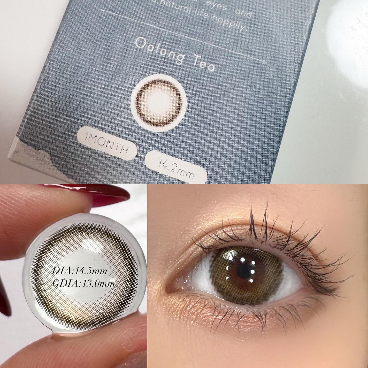 feliamo 1month/feliamo/1ヶ月(1MONTH)カラコンを使ったクチコミ(3枚目)