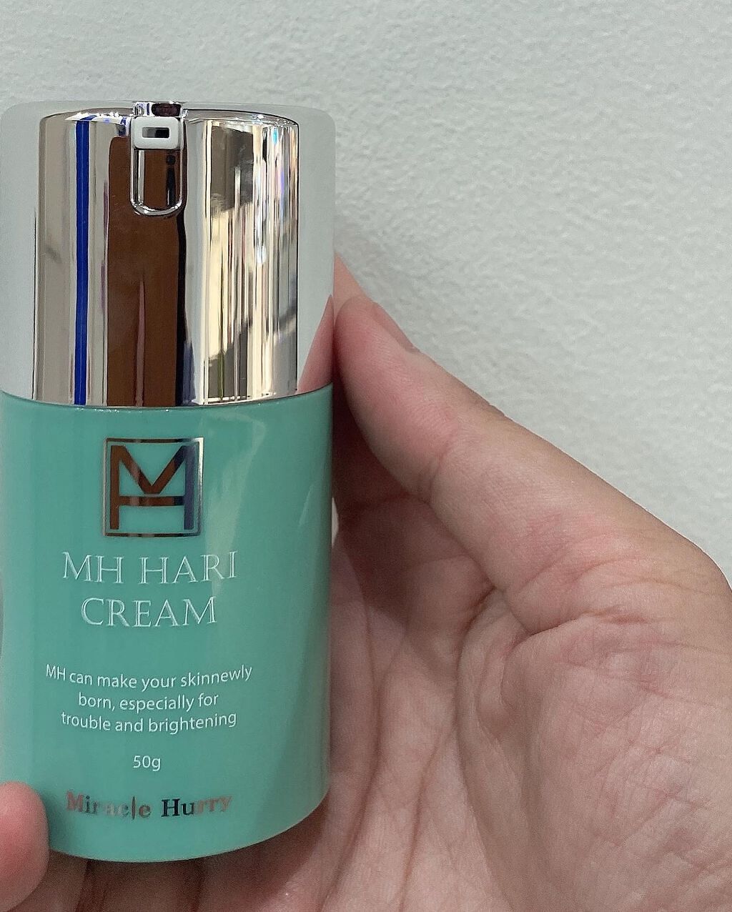 ミラクルハリーMHクリーム/健康コーポレーション/フェイスクリームを使ったクチコミ（2枚目）