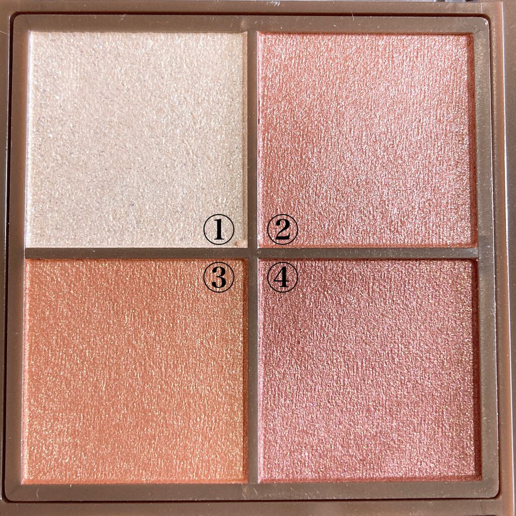 ニュアンスオンアイシャドウ/CEZANNE/アイシャドウパレットを使ったクチコミ(2枚目)