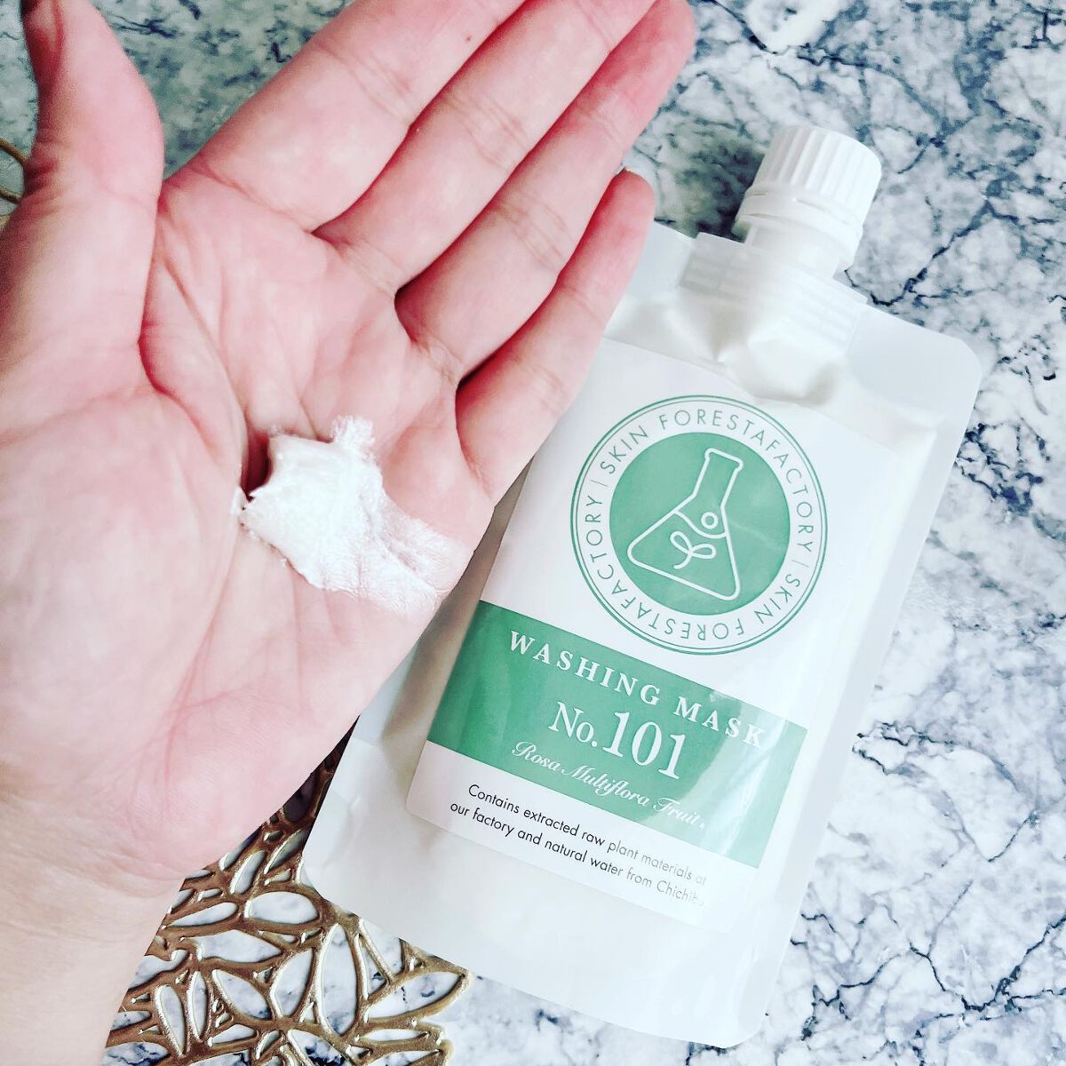 WASHING MASK No.101/SKIN FORESTA FACTORY/洗顔フォームを使ったクチコミ（1枚目）