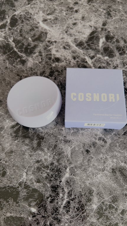 パンテノールバリアクッション/COSNORI/クッションファンデーションを使ったクチコミ(1枚目)