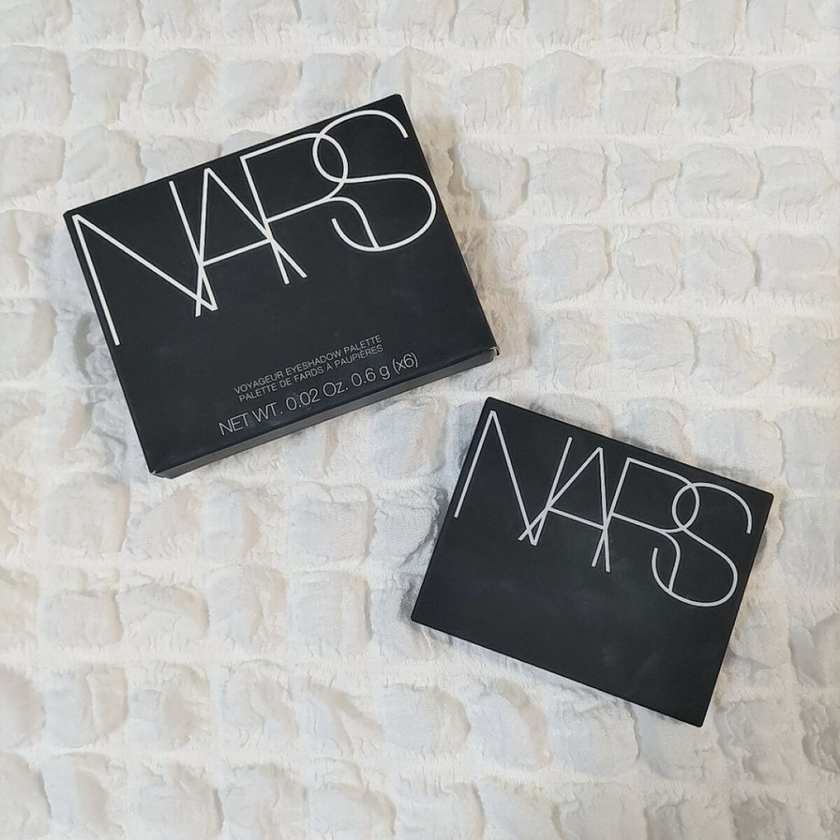 ヴォワヤジュールアイシャドウパレット/NARS/アイシャドウパレットを使ったクチコミ（2枚目）