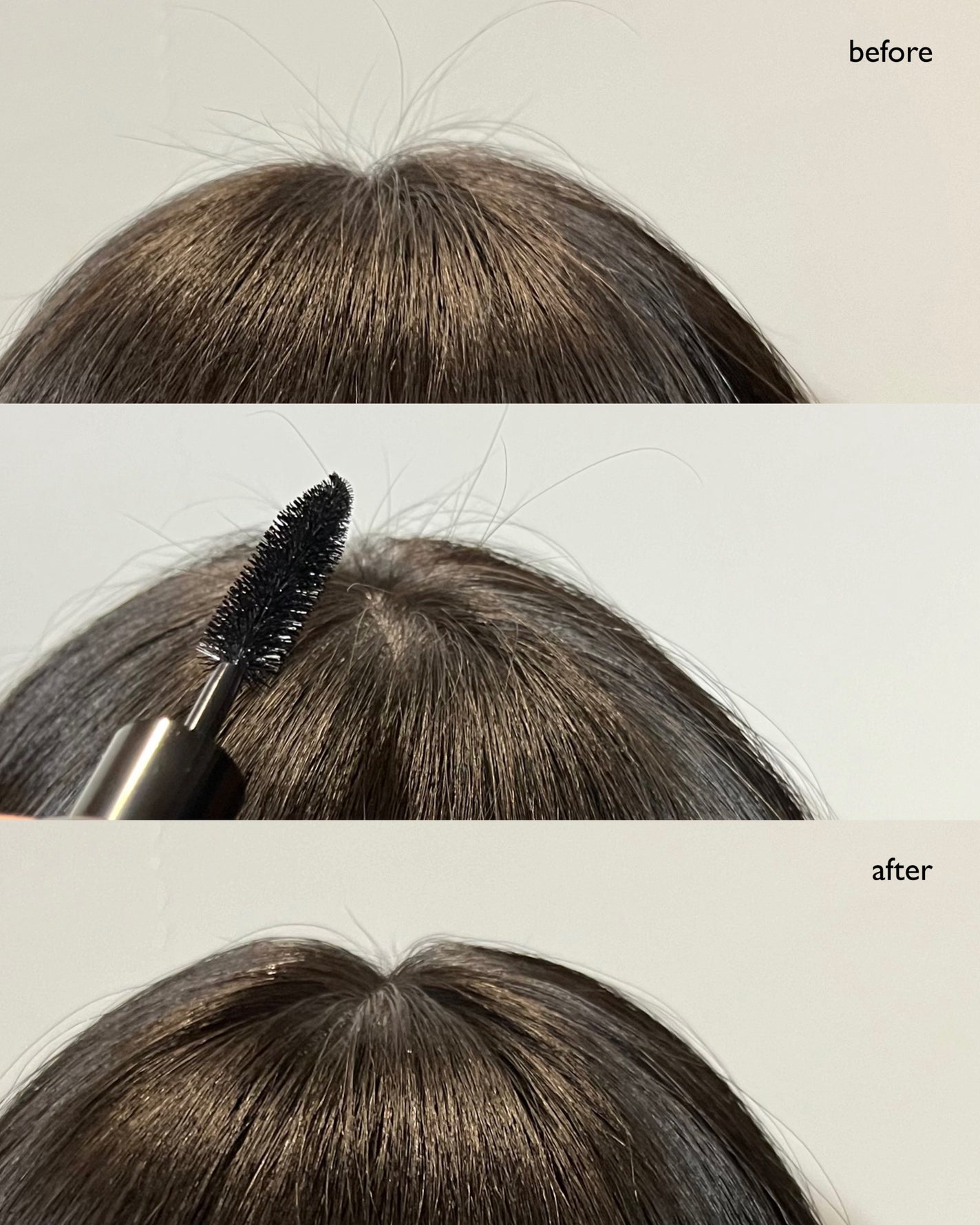 フィニッシュヘアマスカラ/now & than(ナウアンドダン)/その他スタイリングを使ったクチコミ(4枚目)