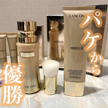 アプソリュ タン サブリムエッセンス リキッド/LANCOME/リキッドファンデーションを使ったクチコミ（1枚目）