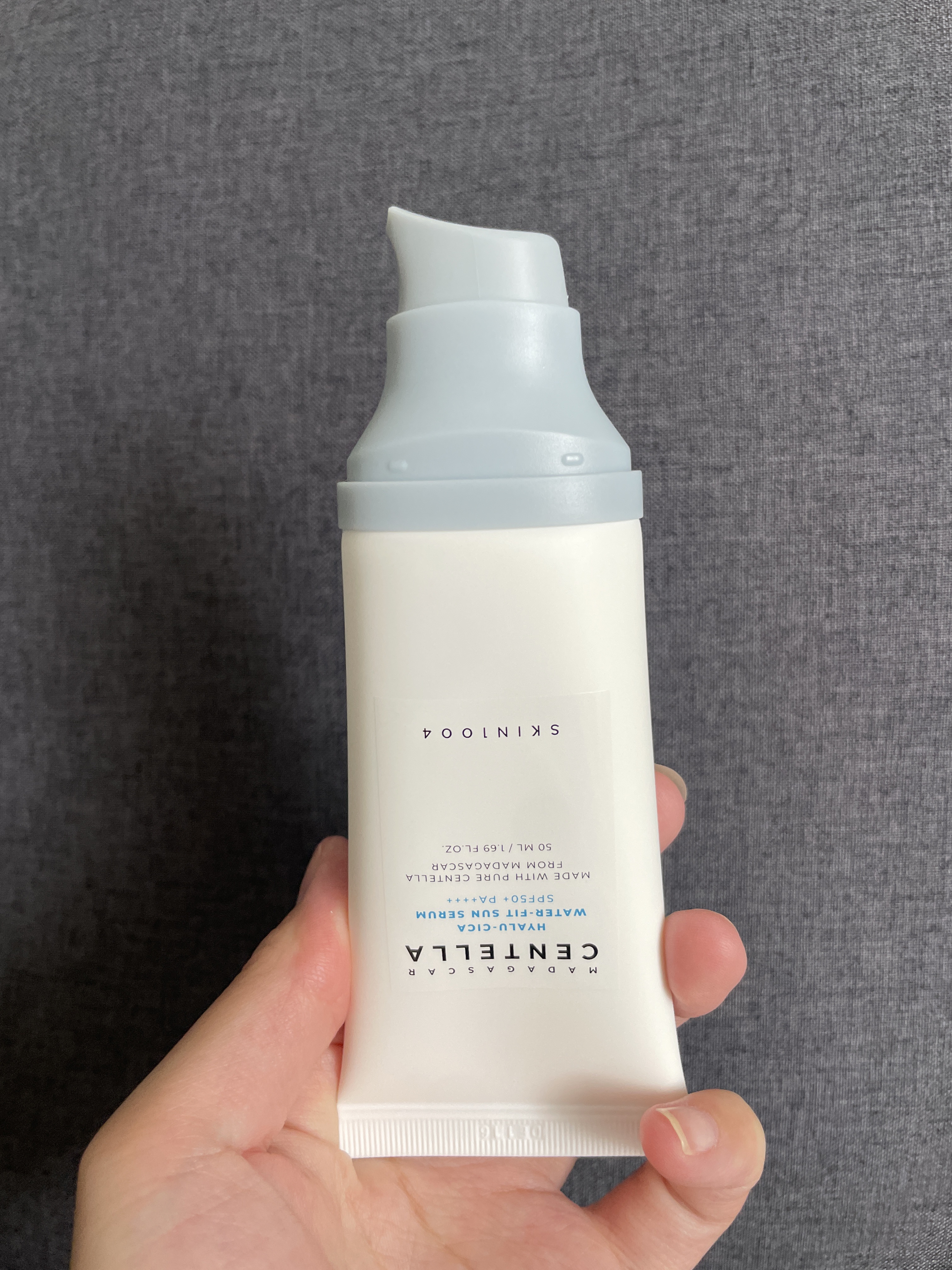 ヒアルーシカ ウォーターフィット サンセラム/SKIN1004/日焼け止めローションを使ったクチコミ（2枚目）