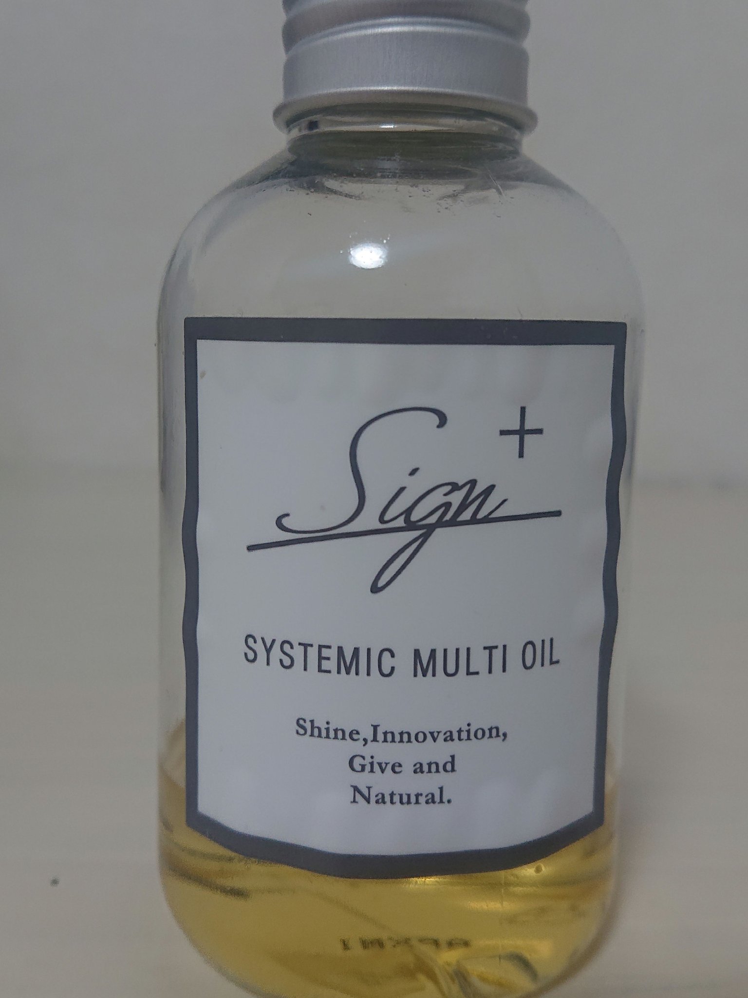 システミックオイル/Sign/ヘアオイルを使ったクチコミ（2枚目）