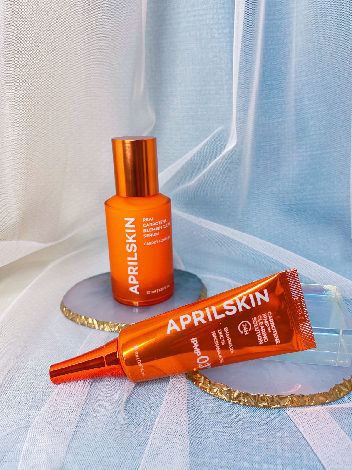 リアルカロテンブレミッシュクリアセラム/APRILSKIN/美容液を使ったクチコミ（2枚目）