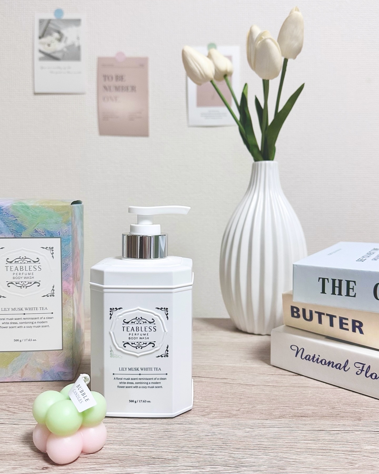 パフュームボディウォッシュ リリームスクホワイトティー/TEABLESS/ボディソープを使ったクチコミ（1枚目）