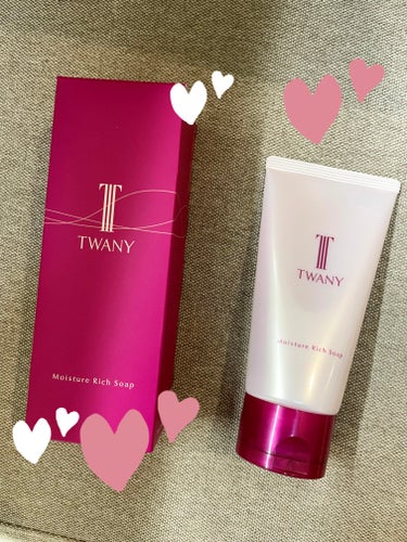 TWANY モイスチャーリッチソープのクチコミ「☆TWANY モイスチャーリッチソープ☆


美容液洗顔料


120g


きめ細かい泡🫧に.....」（1枚目）