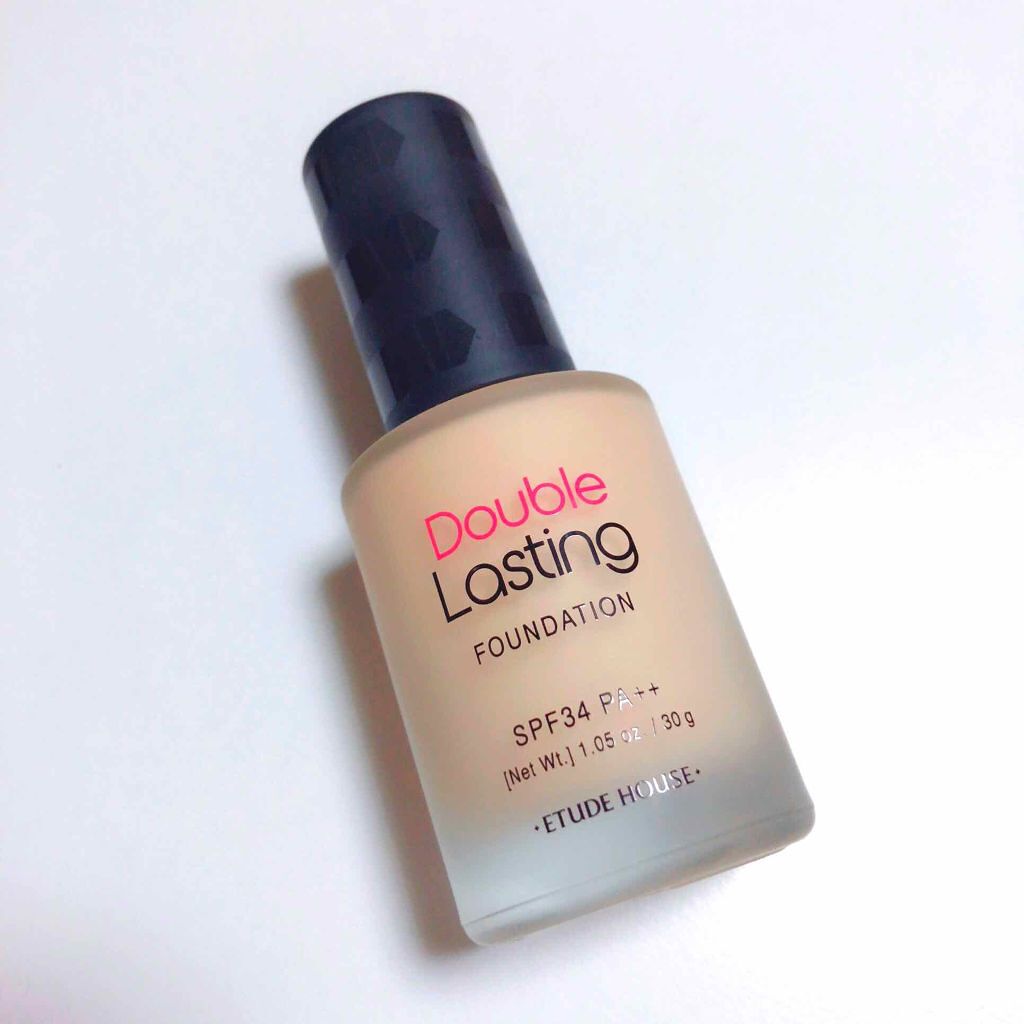 ダブルラスティング ファンデーション/ETUDE/リキッドファンデーションを使ったクチコミ(1枚目)