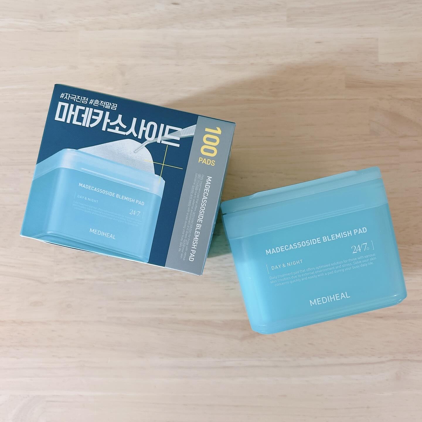 マデカソサイド ブレミッシュパッド/MEDIHEAL/トナーパッドを使ったクチコミ（1枚目）