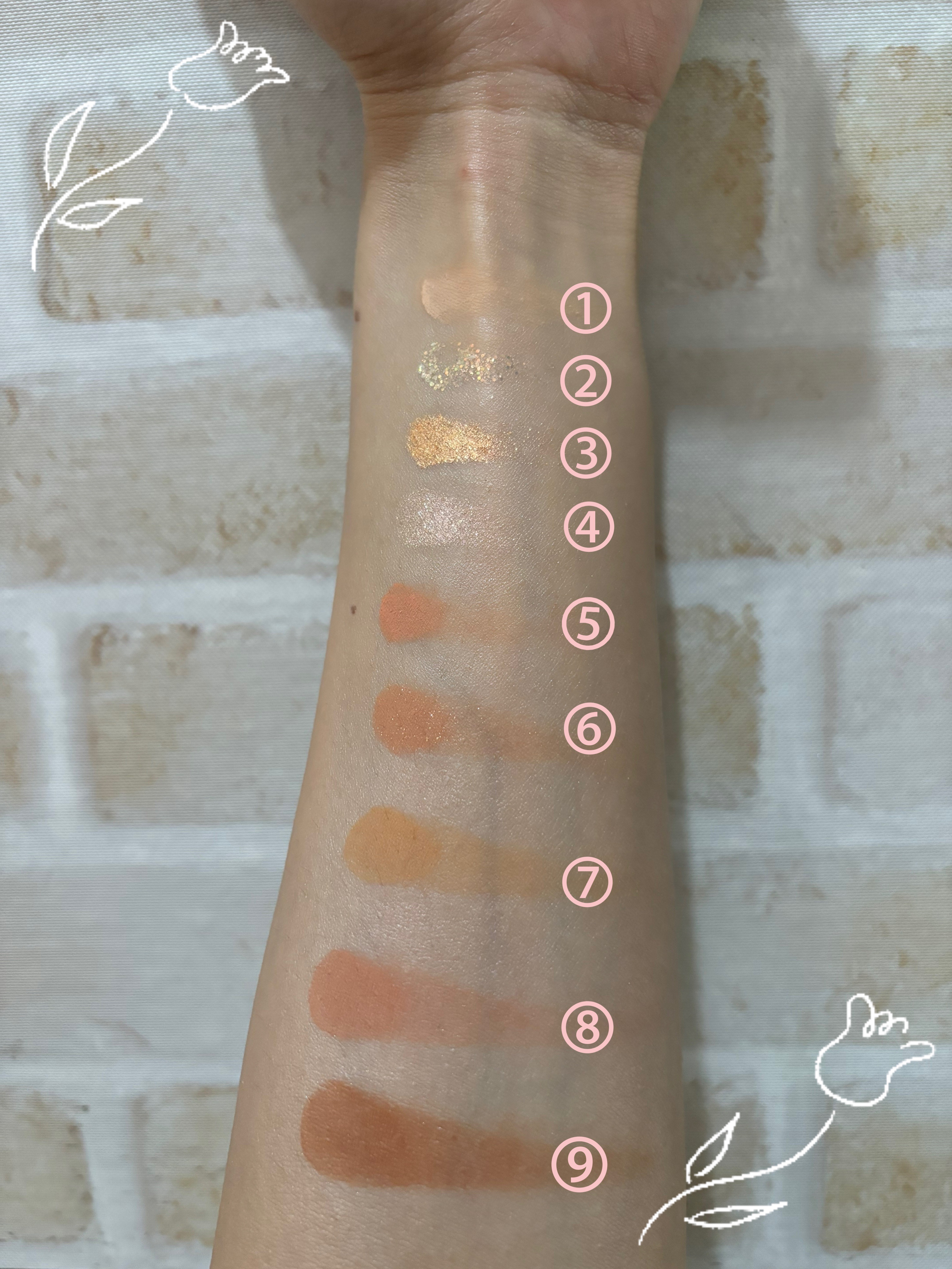 シャドウパレット/dasique/アイシャドウパレットを使ったクチコミ（3枚目）