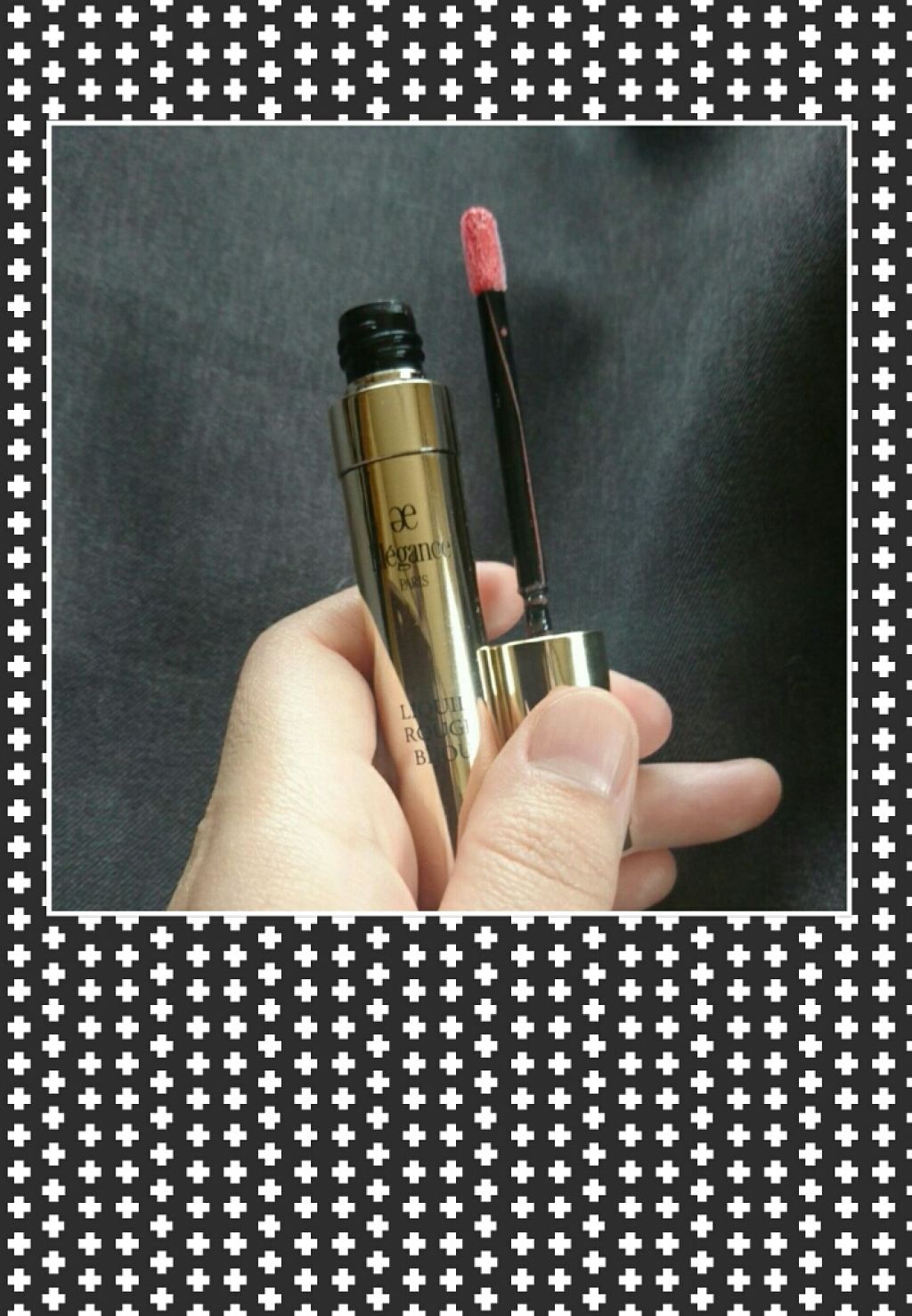 エレガンス リクイッド ルージュ ビジュー/Elégance/口紅を使ったクチコミ(1枚目)