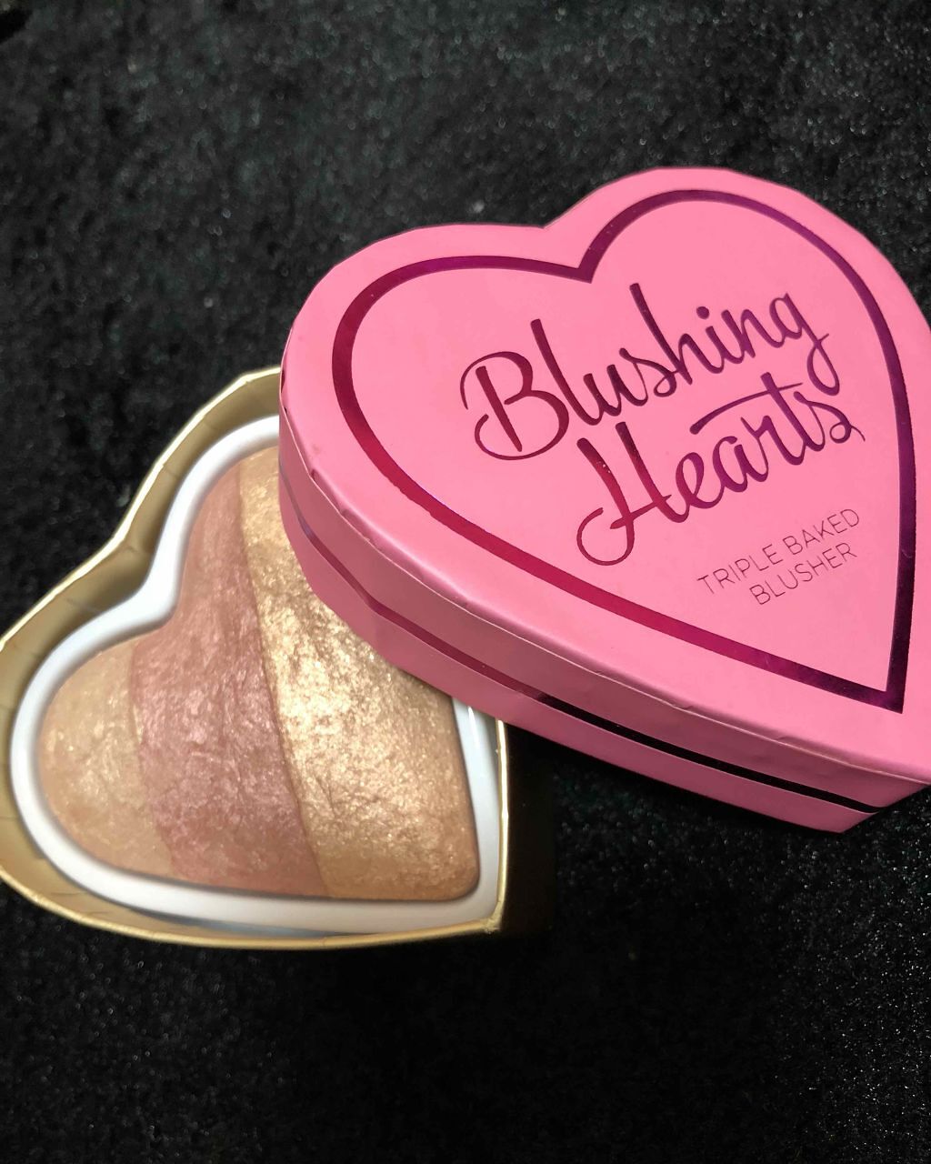 ブラッシング ハート/MAKEUP REVOLUTION/パウダーチークを使ったクチコミ(1枚目)