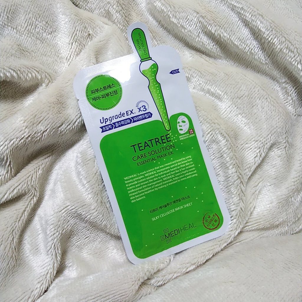 ティーツリーケア ソリューション エッセンシャルマスクEX/MEDIHEAL/シートマスク・パックを使ったクチコミ(1枚目)