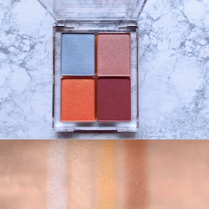 4色アイシャドウパレット/aZTK/アイシャドウパレットを使ったクチコミ(3枚目)