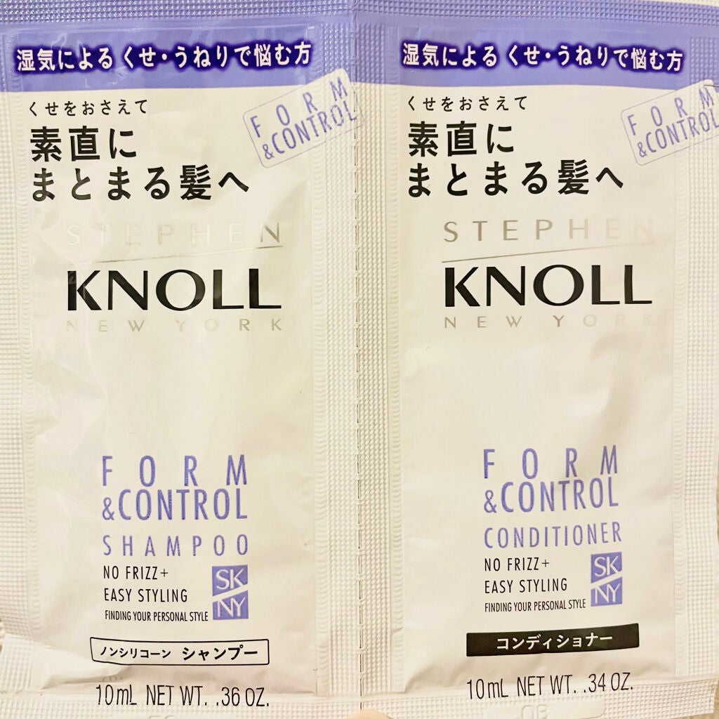 フォルムコントロール シャンプー/コンディショナー/スティーブンノル ニューヨーク/市販シャンプーを使ったクチコミ(1枚目)