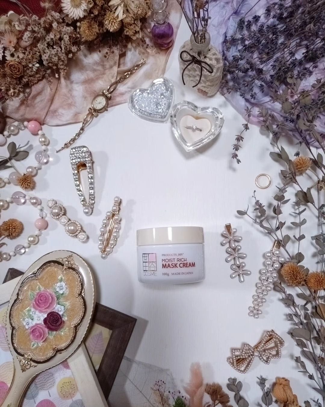 モイストリッチマスククリーム /世田谷コスメ/化粧下地を使ったクチコミ(1枚目)