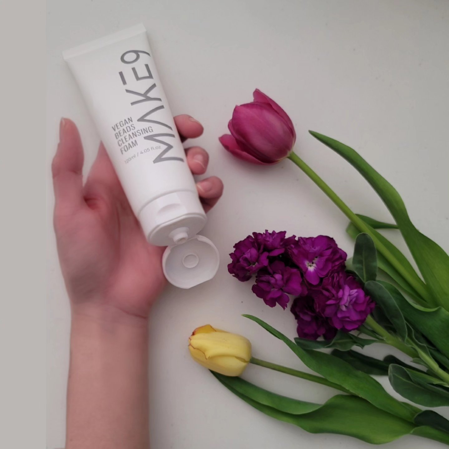 ビーガンビーズクレンジングフォーム/MAKE9/クレンジングクリームを使ったクチコミ（2枚目）