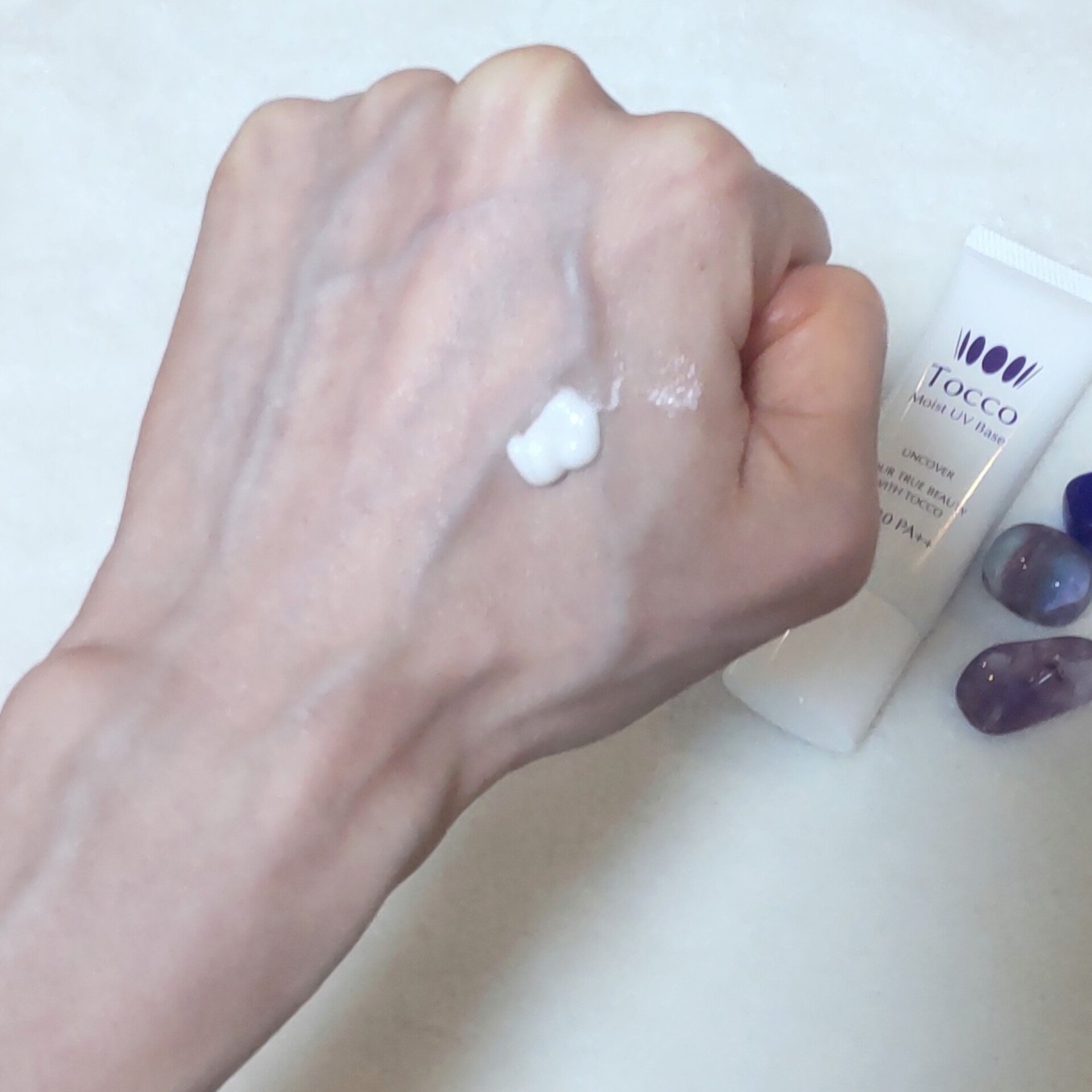 モイストUVベース/Tocco（トッコ）/日焼け止めクリームを使ったクチコミ（2枚目）