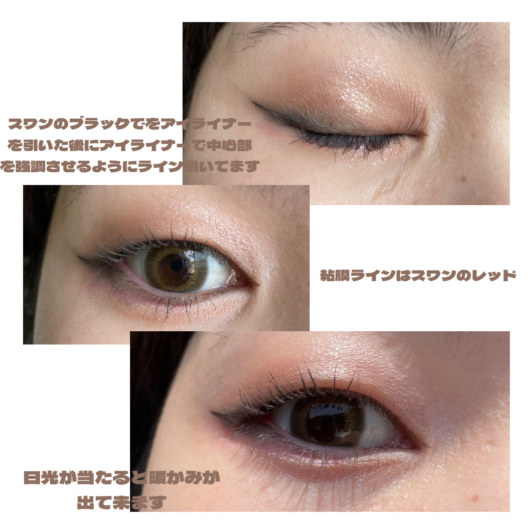 フラワーノーズスワンバレエシリーズ アイシャドウパレット/FlowerKnows/アイシャドウパレットを使ったクチコミ（2枚目）