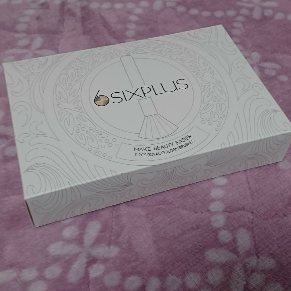 貴族のゴールド メイクブラシ11本セット 化粧ポーチ付き/SIXPLUS/メイクブラシを使ったクチコミ（1枚目）