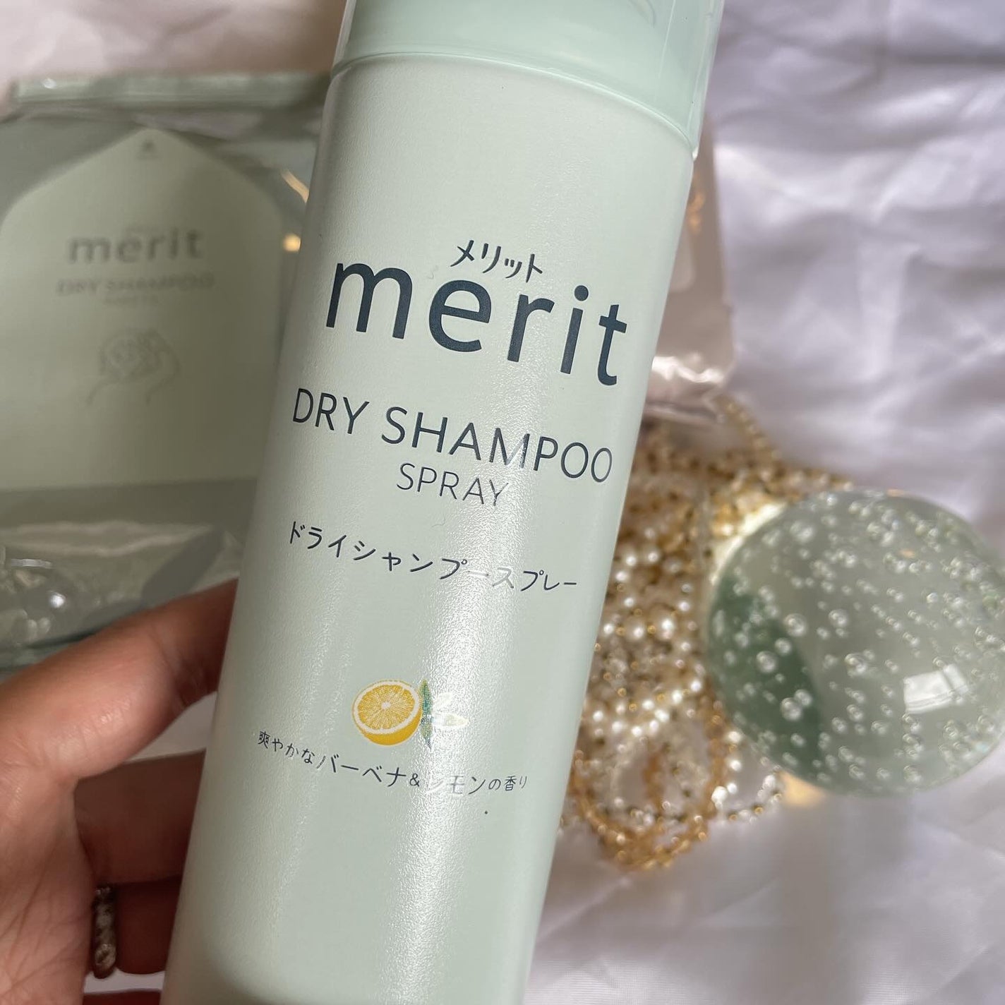 メリット ドライシャンプーシート すっきり爽快タイプ/メリット/ドライシャンプーを使ったクチコミ(2枚目)