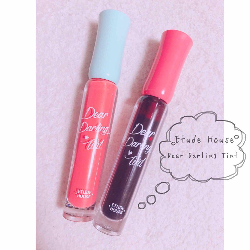 ディアダーリン ウォータージェルティント/ETUDE/リップティントを使ったクチコミ（1枚目）
