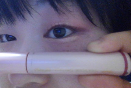 雌だけど女じゃない on LIPS 「雑な桜色メイクなんですが、最近こういうやり方気に入ってます。フ..」(7枚目)