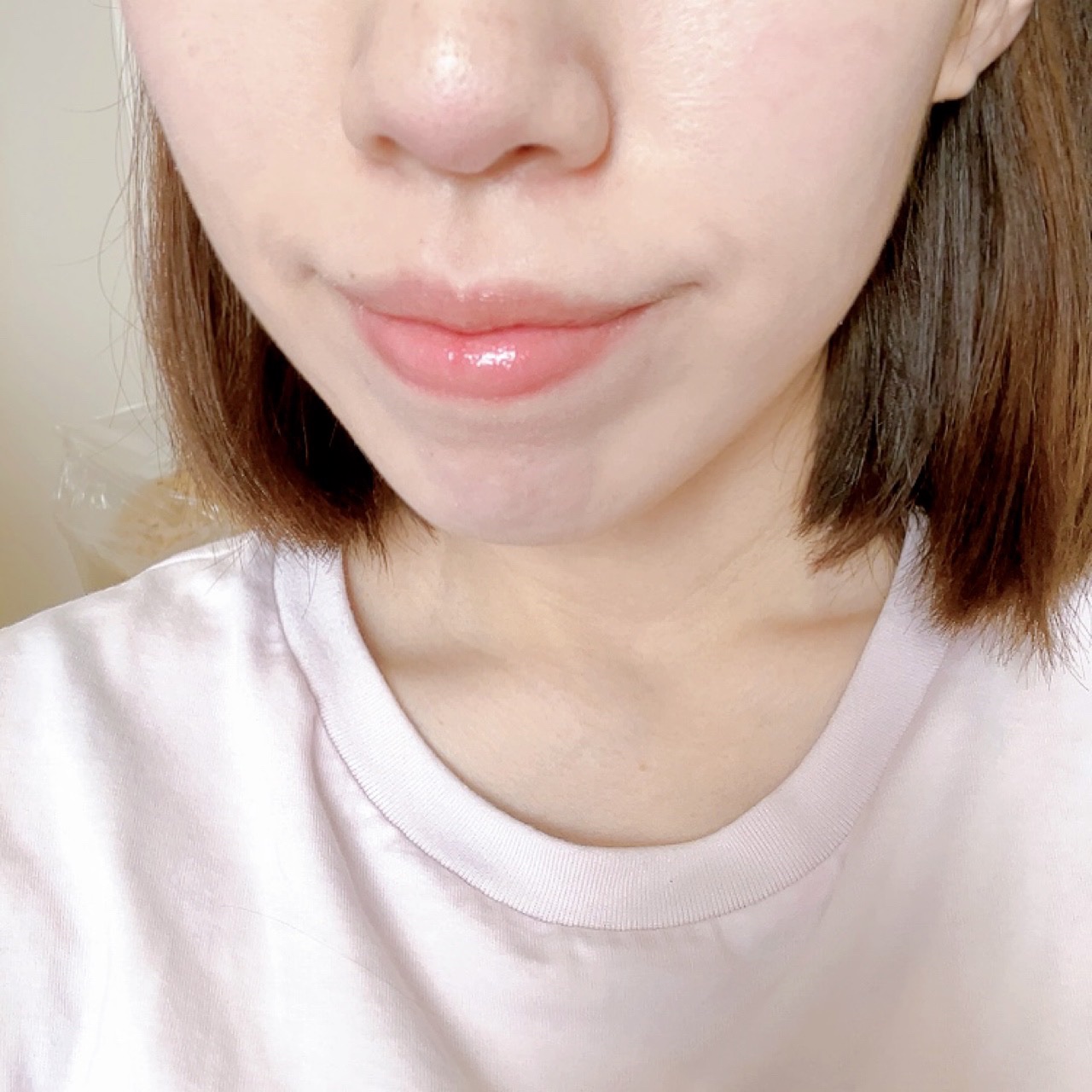 つやぷるリップR 101 曖昧P I N K【新】/b idol/口紅を使ったクチコミ（3枚目）