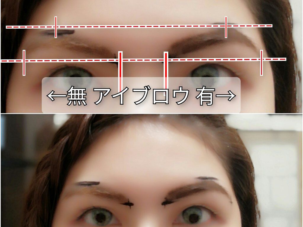 カラーリングアイブロウ/ヘビーローテーション/眉マスカラを使ったクチコミ(3枚目)