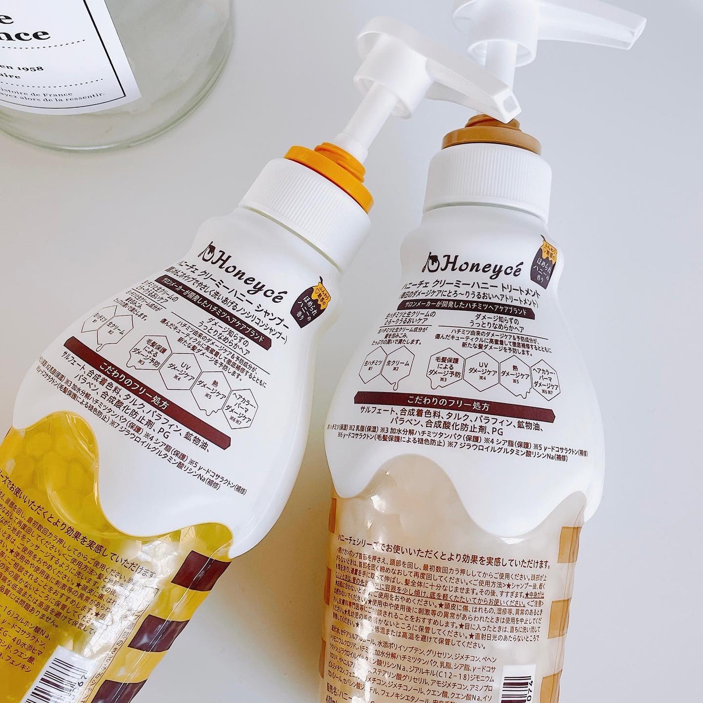 クリーミーハニー シャンプー/トリートメント/ハニーチェ/市販シャンプーを使ったクチコミ(2枚目)