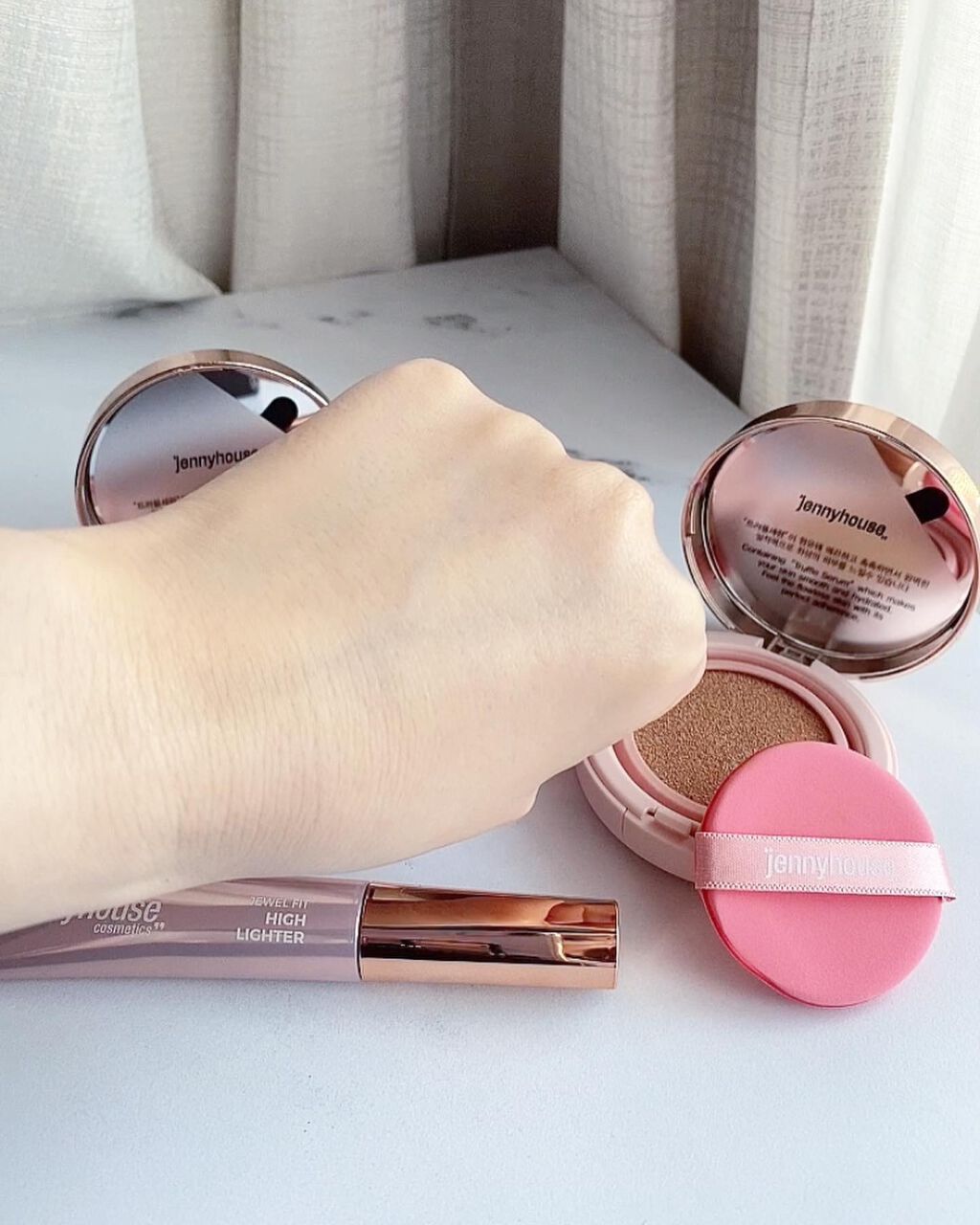 ウルトラフィットセラムクッション/jenny house/クッションファンデーションを使ったクチコミ(6枚目)